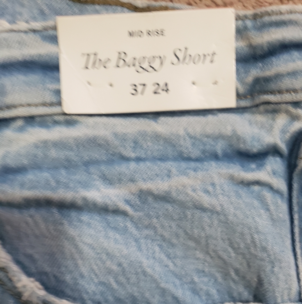 Abercrombie & Fitch Shorts. Baggy Short. Mid Rise. Plus Size. 37/24 - Picture 3 of 4